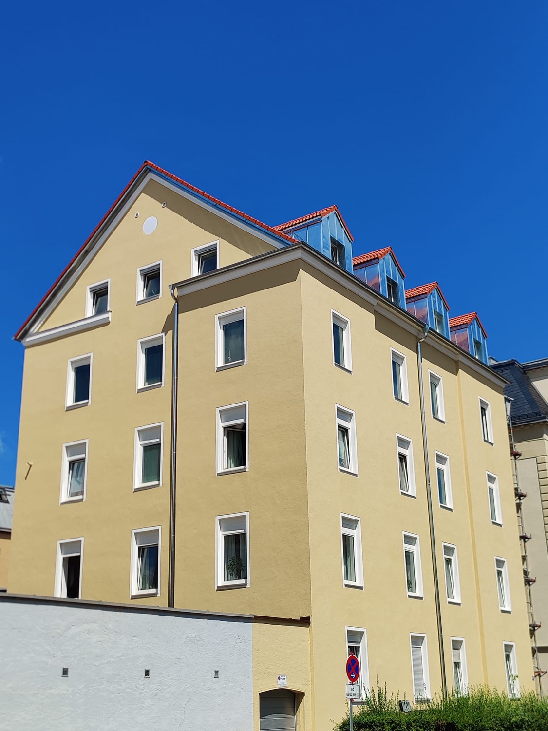 Thermische Dachsanierung, Stadthaus im Bismarckviertel Augsburg