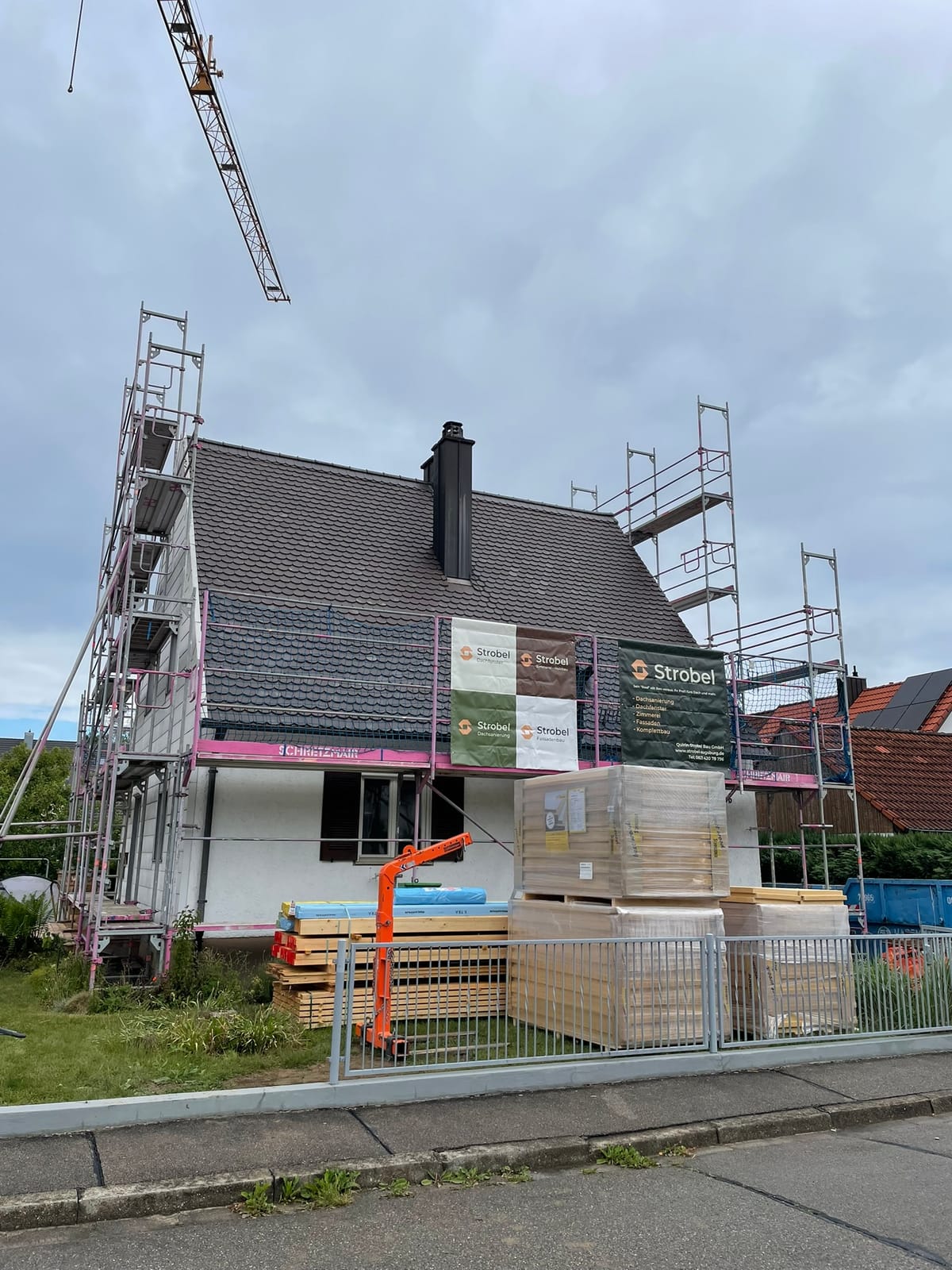 Einfamilienhaus-Sanierung, Vorher